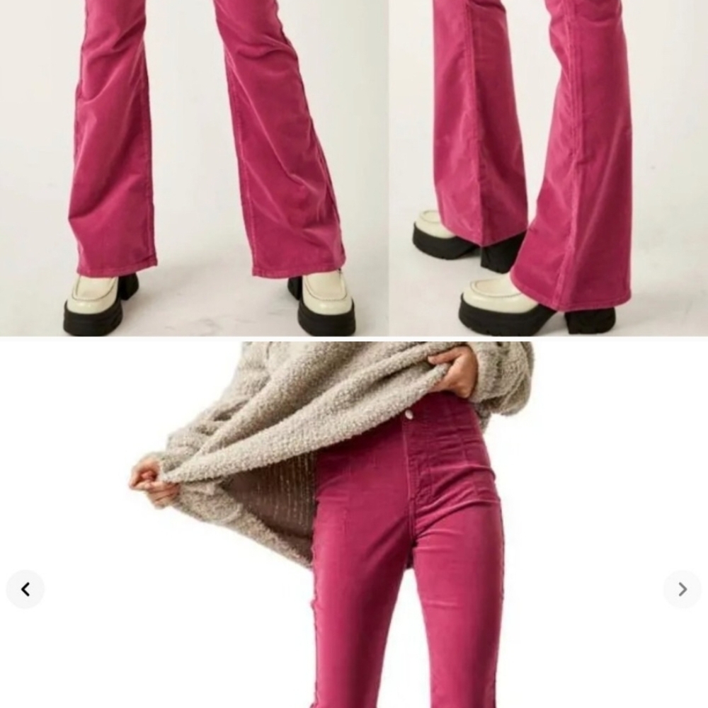 We The Free Jayde Cord High Rise Flare - Picture 2 of 11